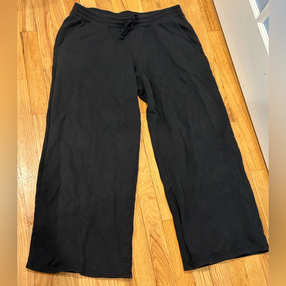 Hollister adjustable rise baggy fleece sweatpants